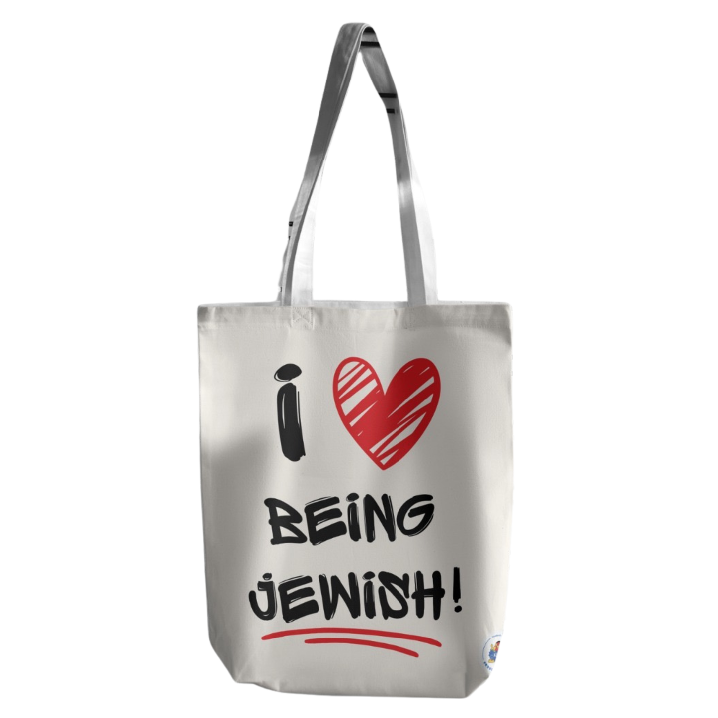 I Love Being Jewish Tote Bag